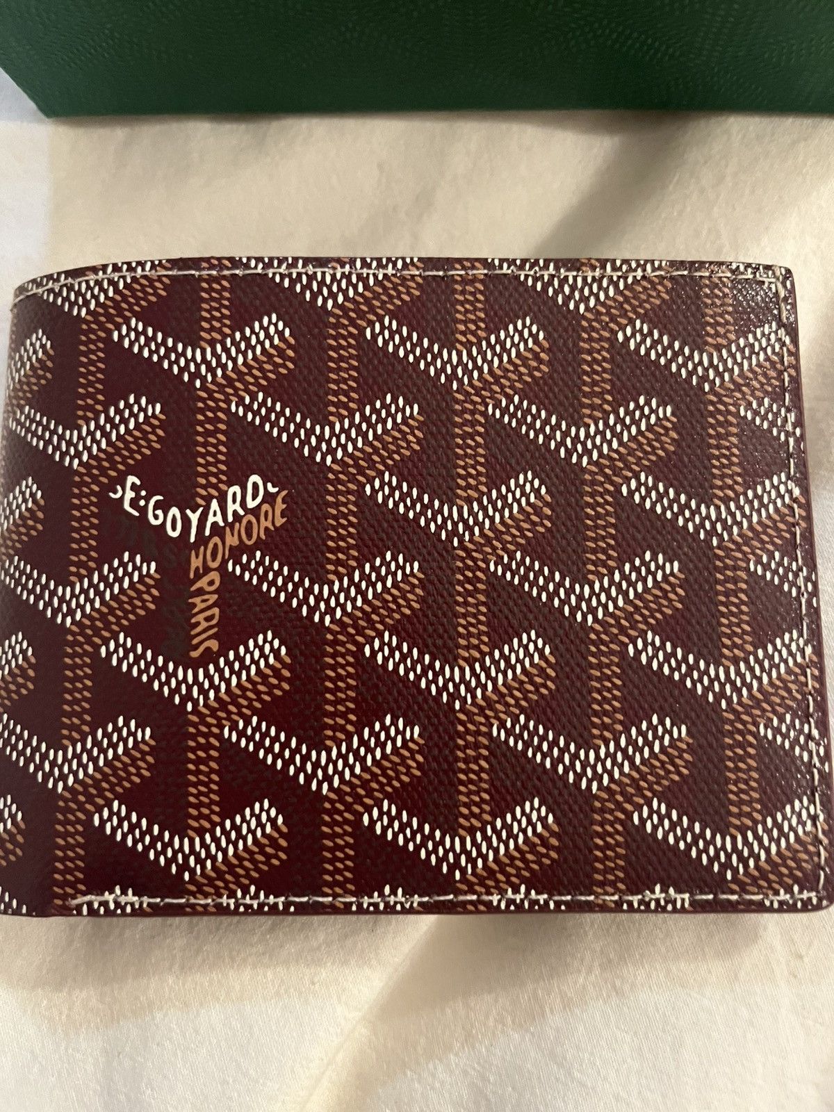 Goyard Goyard Dark Red Wallet Size ONE SIZE - 2 Thumbnail