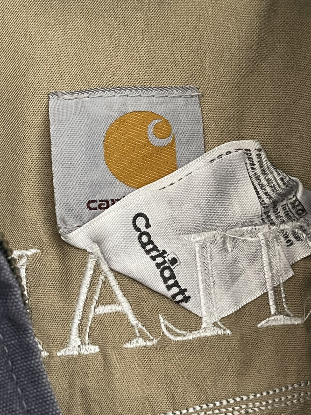 Carhartt Vintage Faded Carhartt Workwear Jacket CalDive Atlantic Size US L / EU 52-54 / 3 - 6 Thumbnail