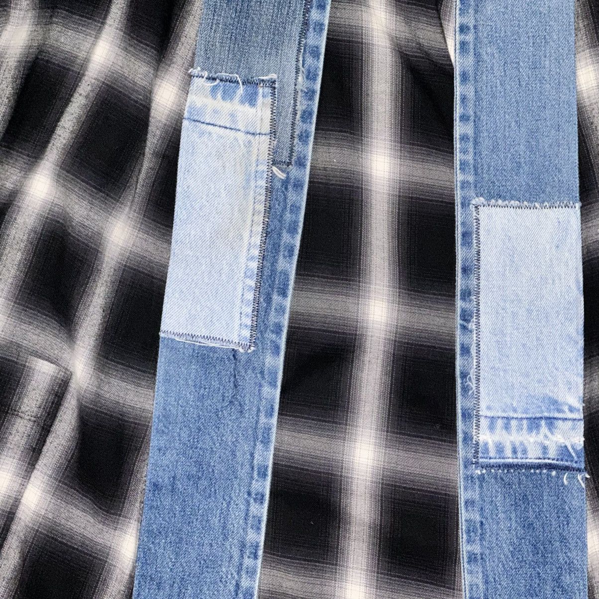 Greg Lauren UNISEX GREY LAUREN B/W CHECK GL1 SIZE 1 Size US S / EU 44-46 / 1 - 3 Thumbnail