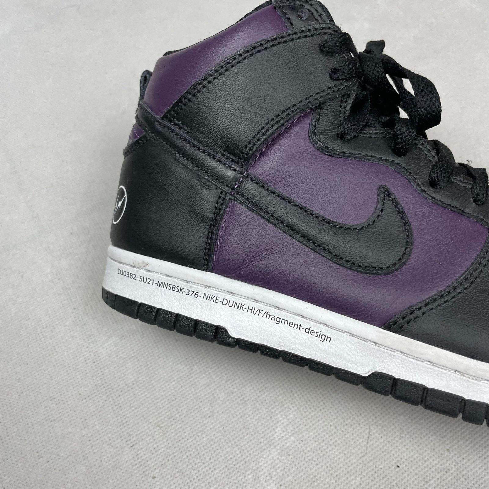 Nike Nike Dunk High / F DJ0382-600 Men Wine Black White Shoes 6.5 Size US 6.5 / EU 39-40 - 6 Thumbnail