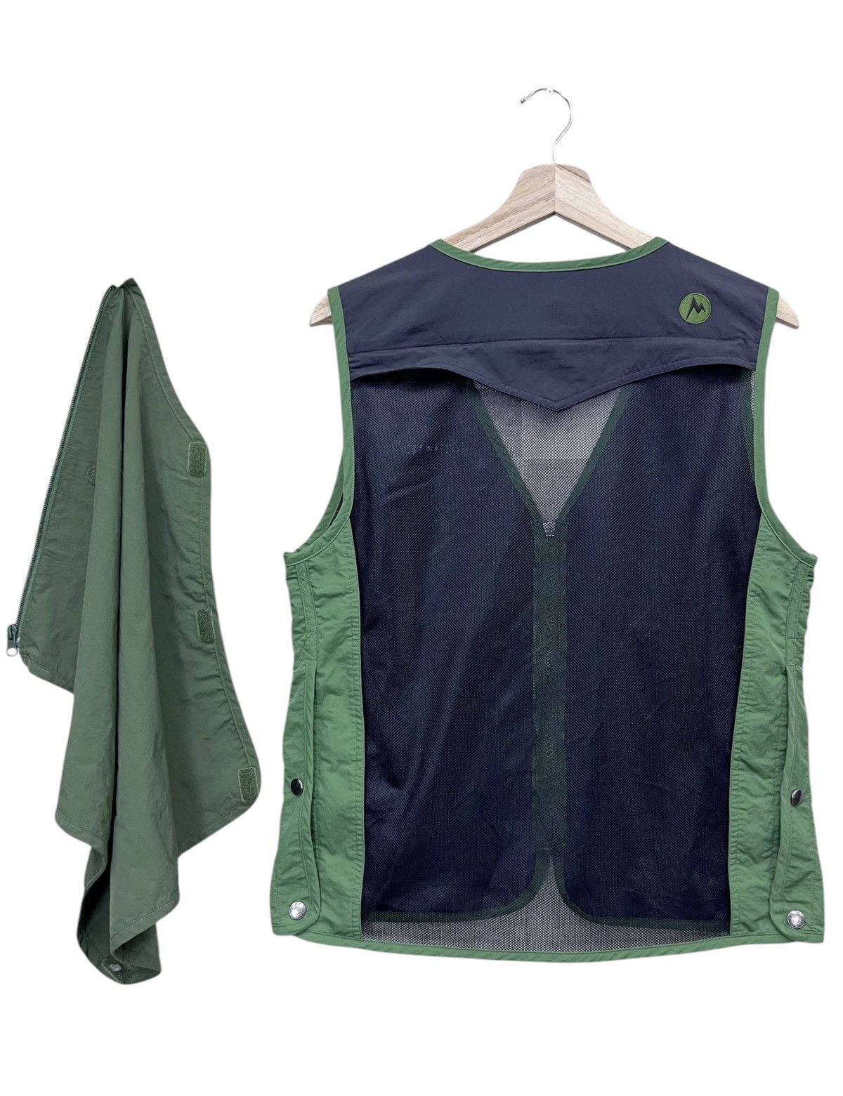Number (N)ine 🔥Vintage MARMOT MOUNTAIN LIMITED x DESCENTE Hype Nylon Vest Size US M / EU 48-50 / 2 - 10 Thumbnail
