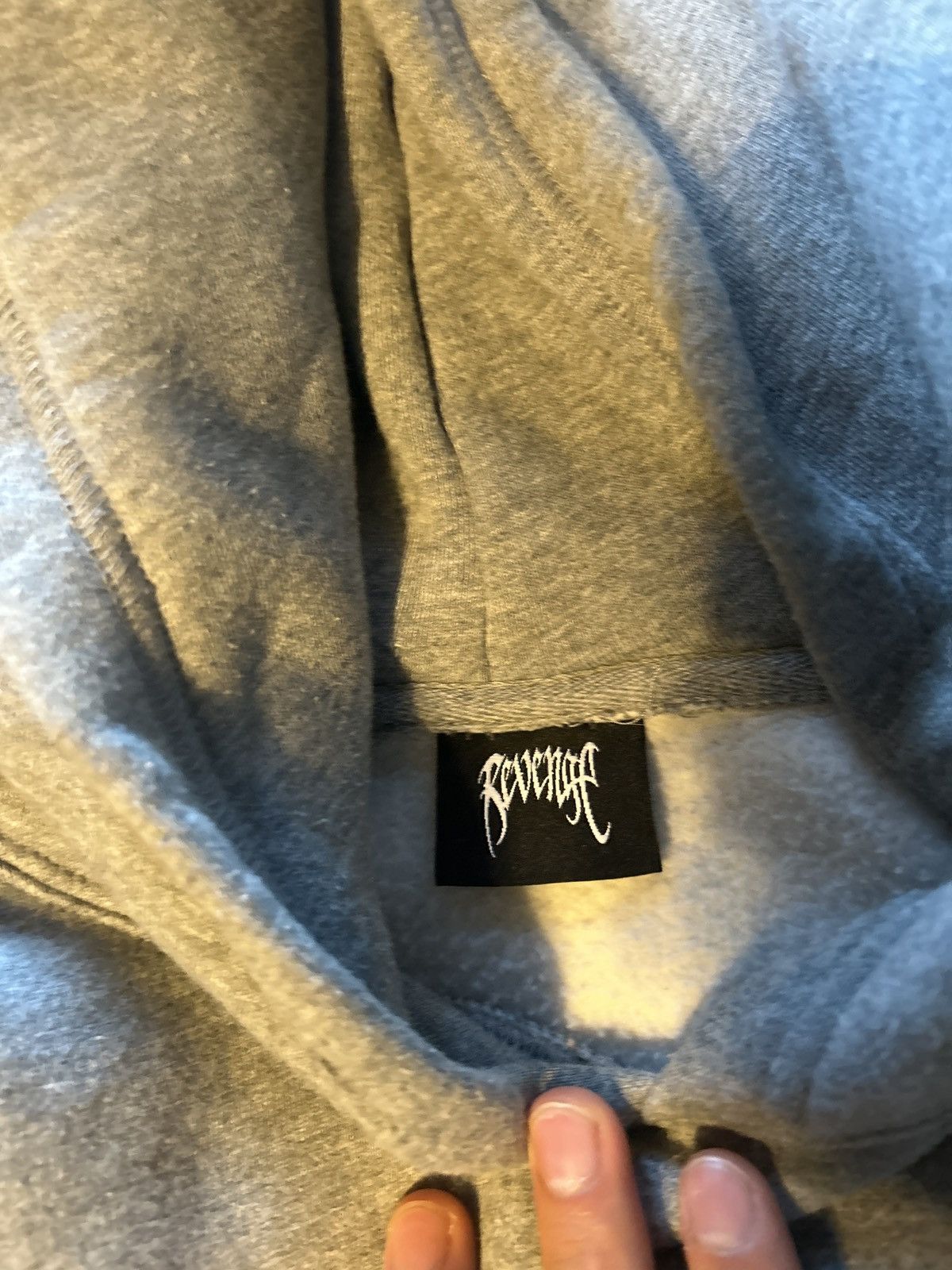 Revenge Grey Revenge hoodie Size US S / EU 44-46 / 1 - 2 Thumbnail