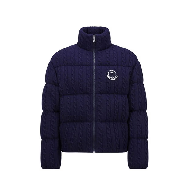 Moncler Austru Wool Short Down Jacket Size US M / EU 48-50 / 2 - 1 Thumbnail