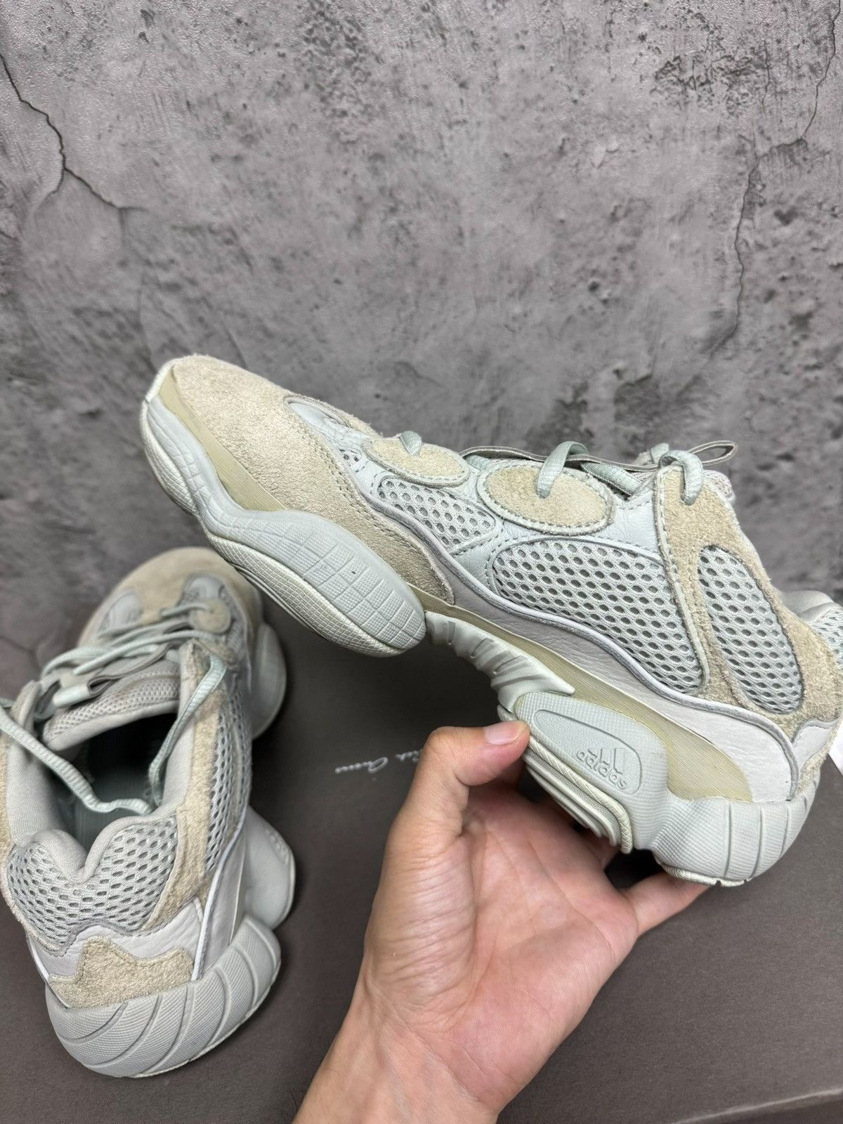 Adidas Adidas Yeezy 500 Salt, EE7287 K37 Size US 7 / EU 40 - 8 Thumbnail