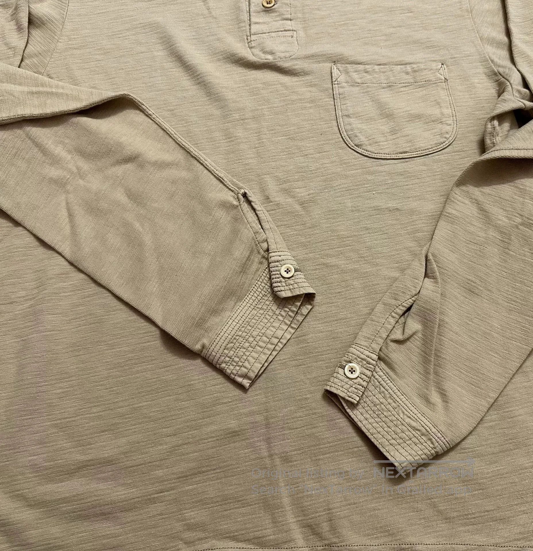 RRL Ralph Lauren Ralph Lauren 90s Long Sleeve Polo Shirt. Size US L / EU 52-54 / 3 - 4 Thumbnail
