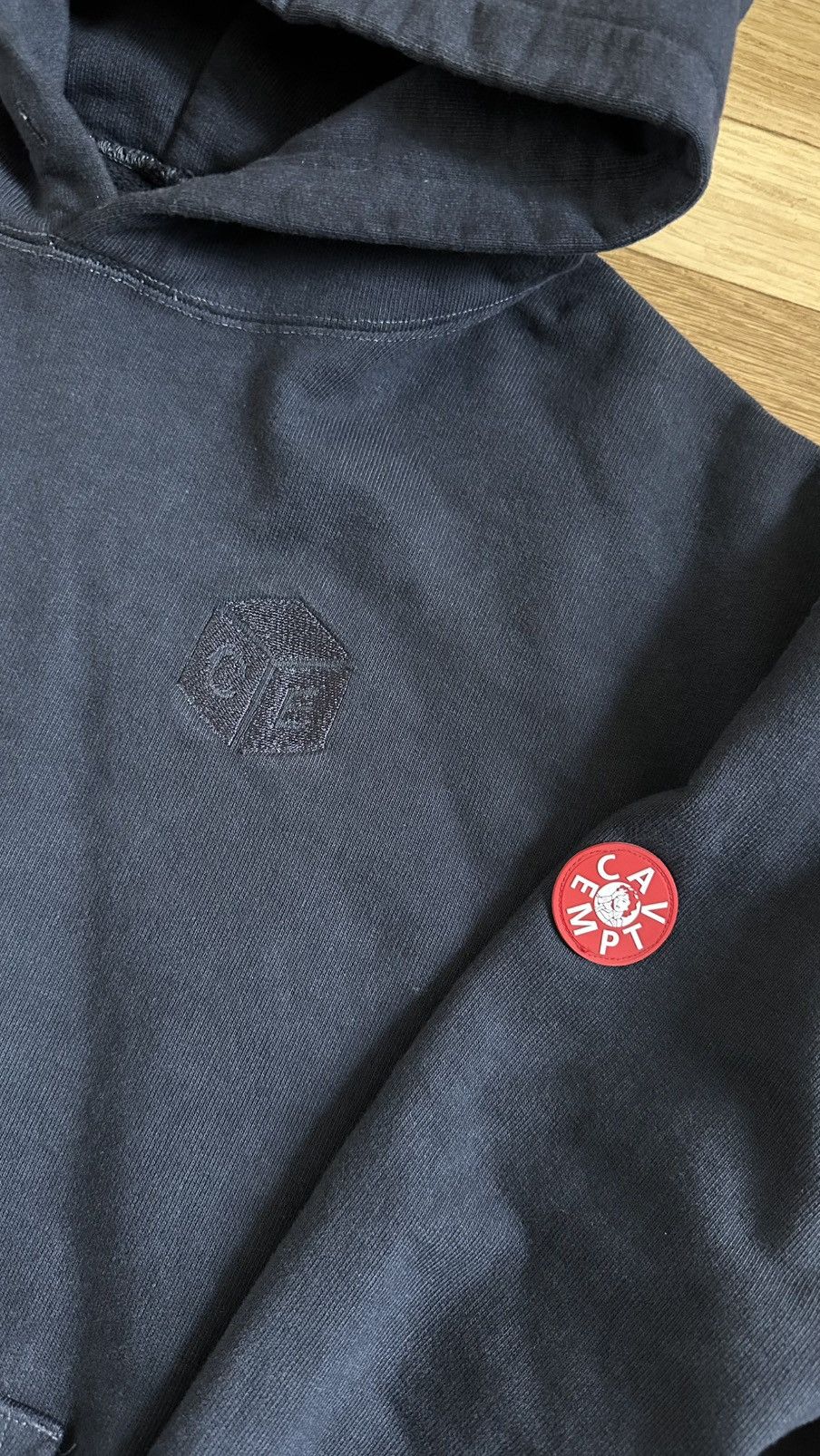 Cav Empt Embroidered Heavyweight Hoodie Size US M / EU 48-50 / 2 - 3 Thumbnail