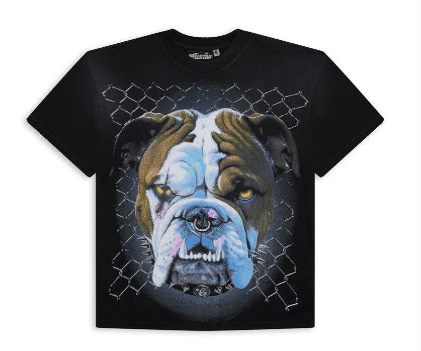 HELLSTAR Hellstar Beware Of Dog T Shirt | Grailed