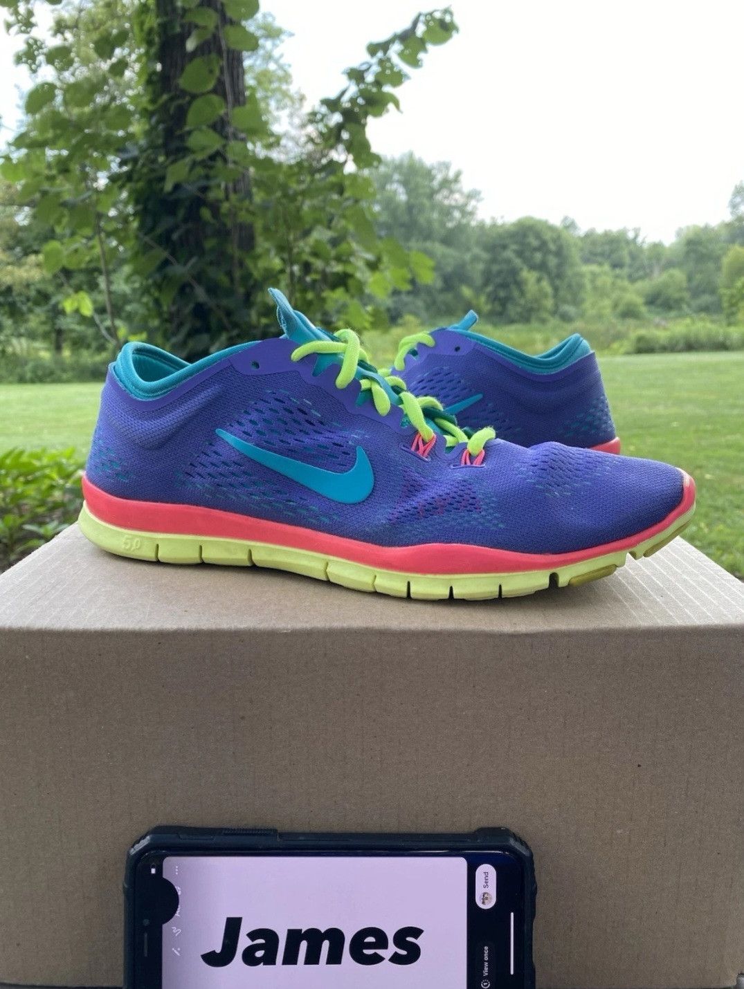 Nike Wmns Nike Free Run 5.0 Nike ID 707611998 Size 9 Size US 9 / IT 39 - 1 Thumbnail