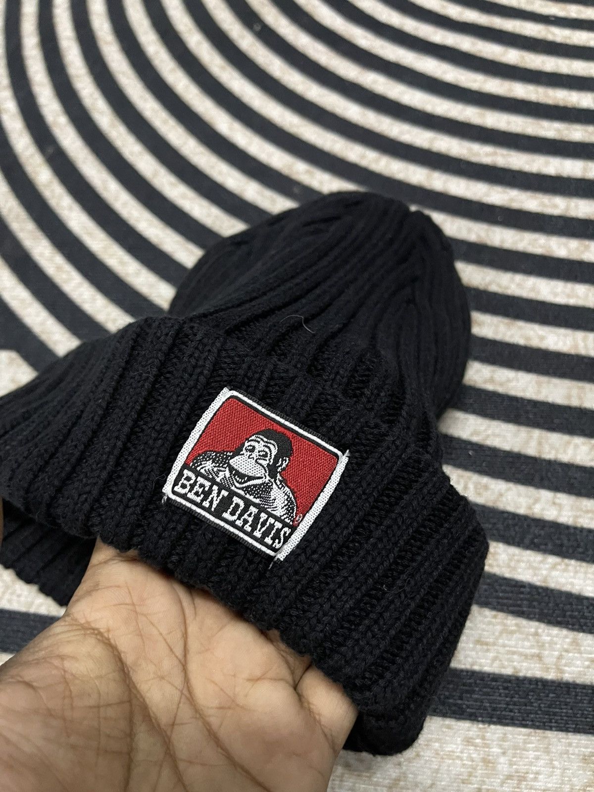 Ben Davis 90s BEN DAVIS BEANIE HAT LOGO Size ONE SIZE - 3 Thumbnail