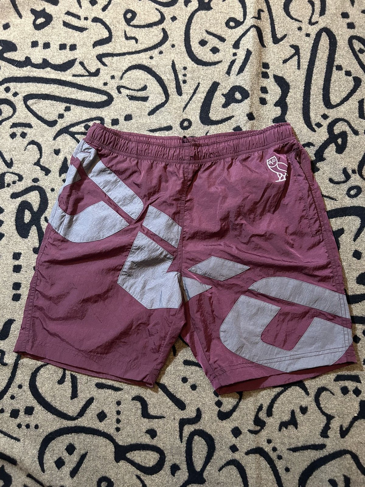 October's Very Own OVO Runner Nylon Shorts Size US 32 / EU 48 - 2 Thumbnail