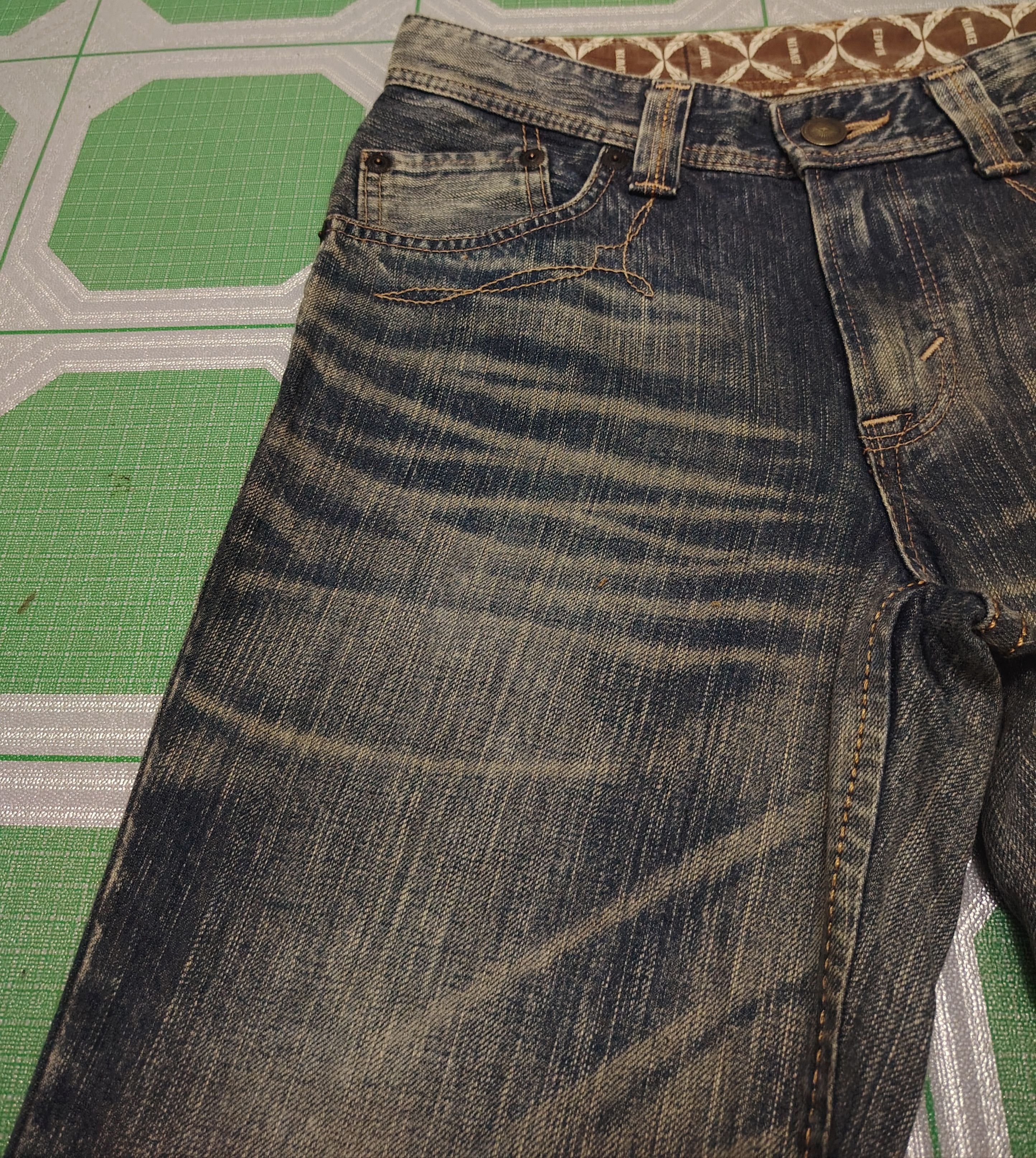 If Six Was Nine Japanese Edwin Flared Jeans Distressed Jeans Size US 31 - 11 Thumbnail