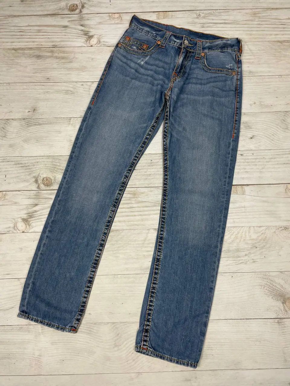 True Religion Vintage True Religion Denim Jeans Japan Y2K Men Size 32x34 Size US 32 / EU 48 - 2 Thumbnail