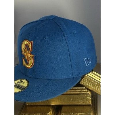 New Era Seattle Mariners 2001 ASG Hat Club Sunrise Daybreaker 59FIFT Size ONE SIZE - 4 Thumbnail