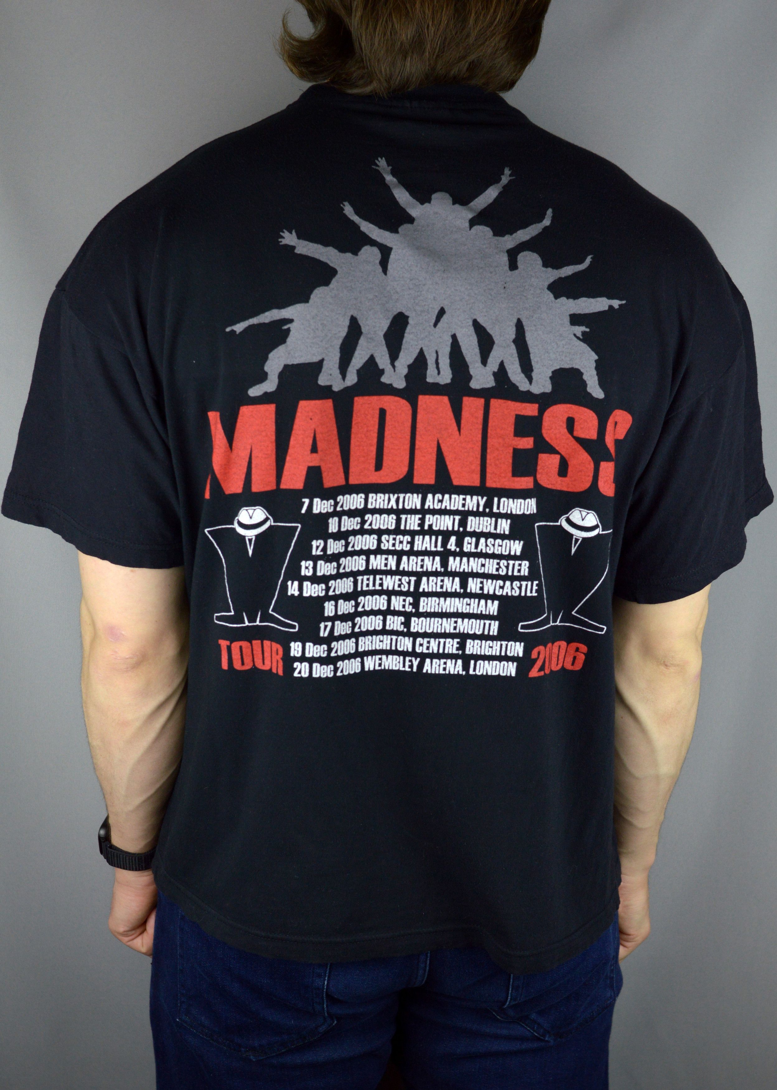 Vintage Vintage Madness Tour 2006 t shirt Size US XL / EU 56 / 4 - 2 Thumbnail