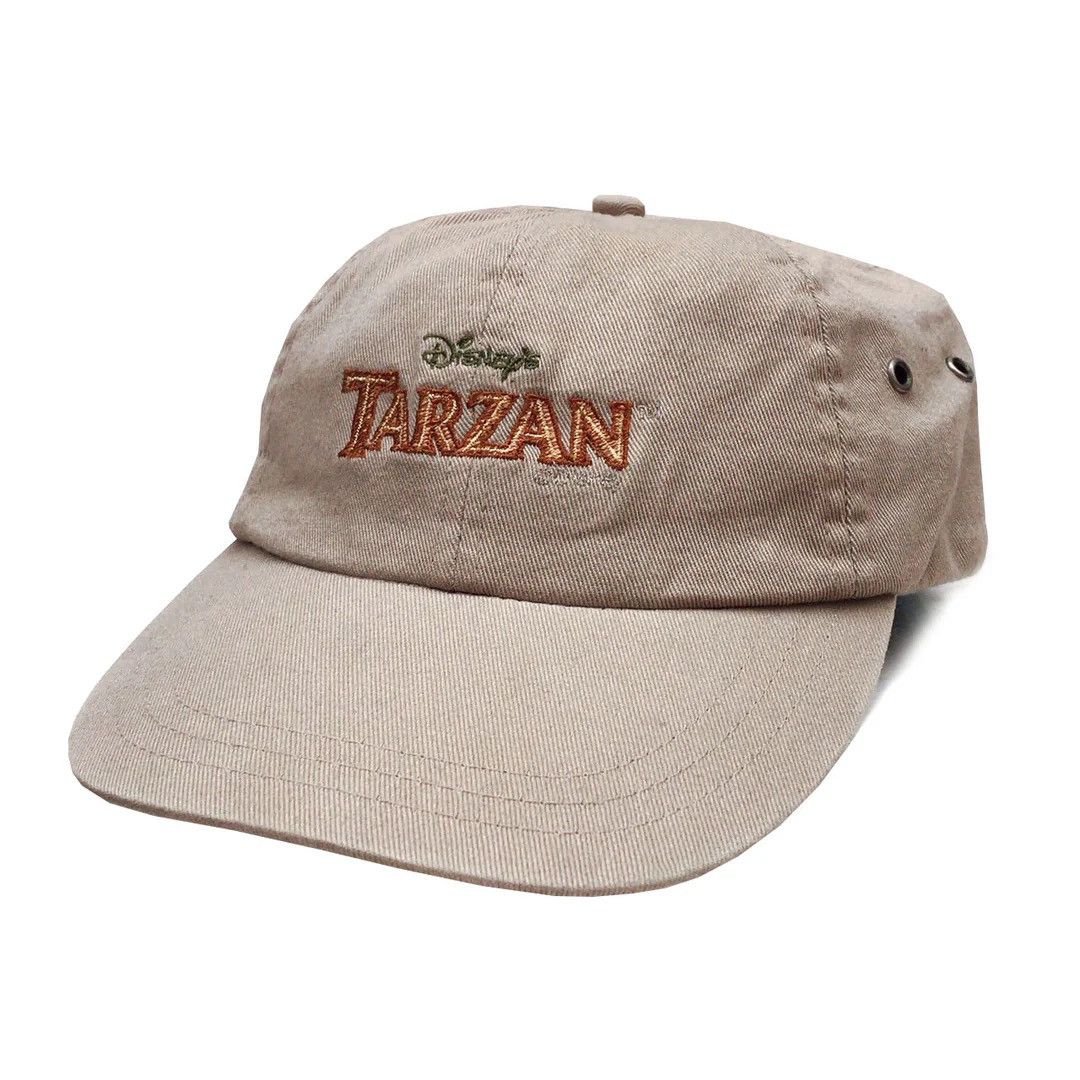 Tarzan 1999 90s Vintage Disney Movie Promo Logo Cap Hat