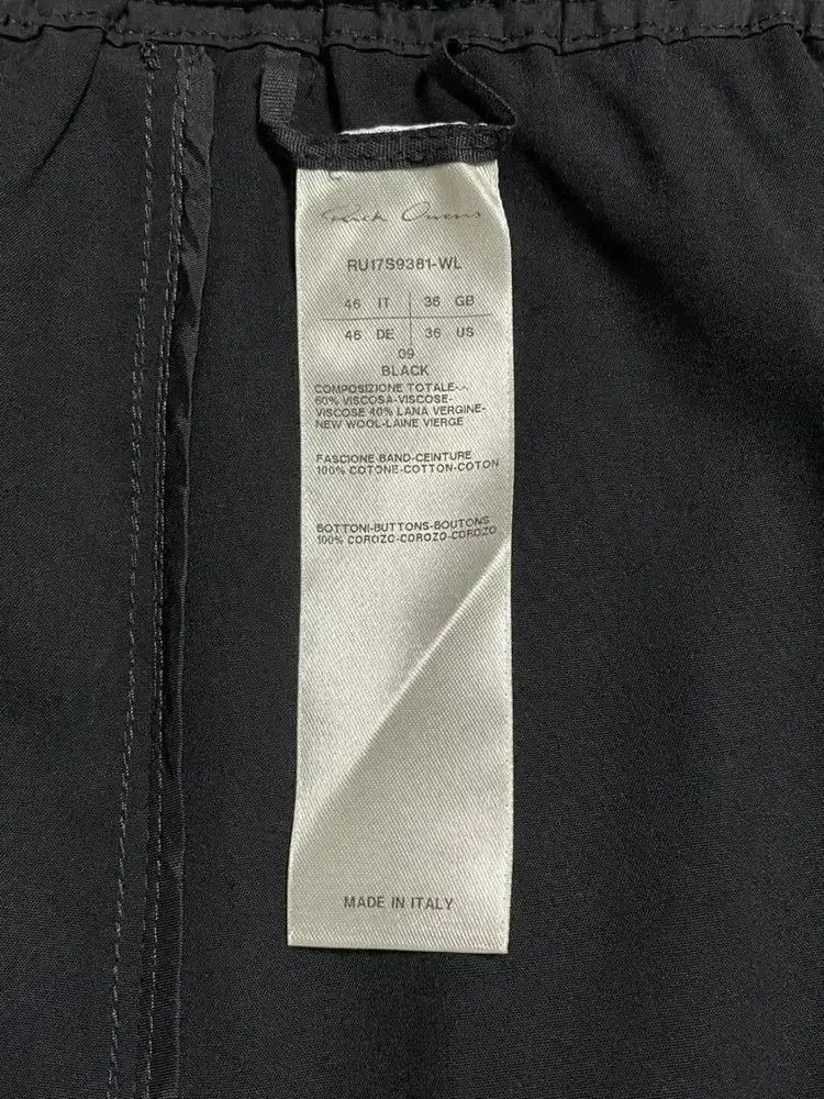 Rick Owens Sz 46 Rick Owens Cropped Sweatpants-2507 Size US 30 / EU 46 - 3 Thumbnail
