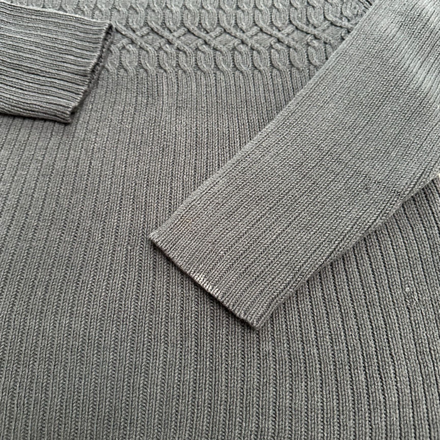 Vintage Sonoma Womens Sweater Large Black Knit Turtleneck Pullover Acrylic Cotton Classic Designer Size L / US 10 / IT 46 - 4 Thumbnail