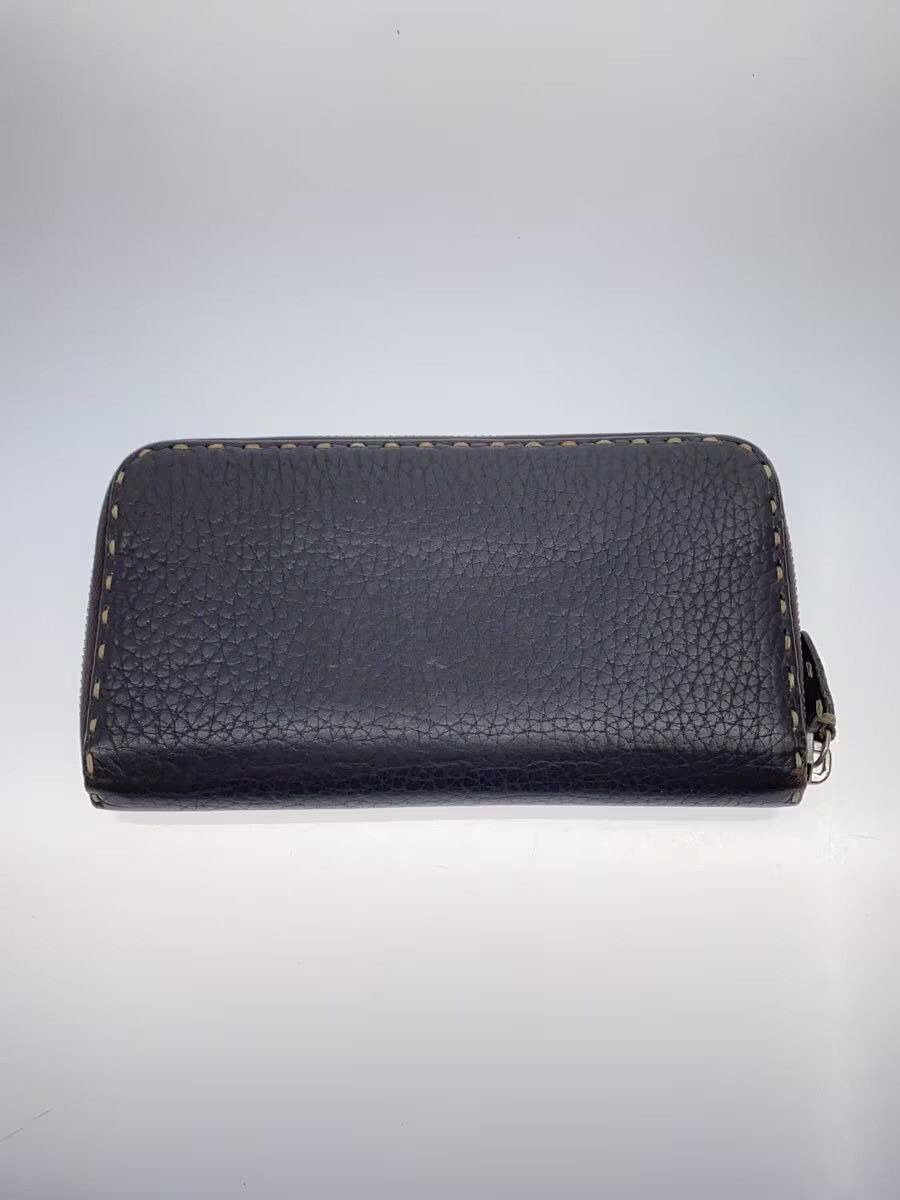 Fendi Fendi Selleria Leather Round Zipper Long Wallet Brown Size ONE SIZE - 2 Thumbnail