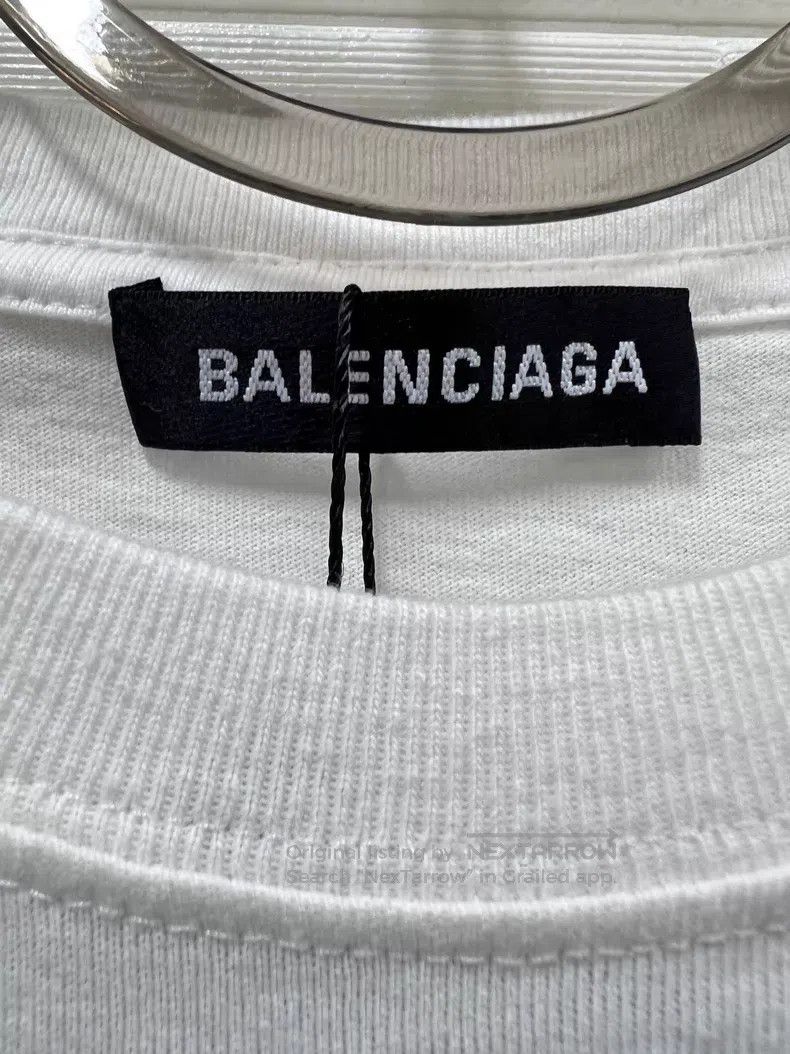 Balenciaga Balenciaga Backside Sanskrit Embroidered Short Sleeve T-Sh Size US XS / EU 42 / 0 - 3 Thumbnail