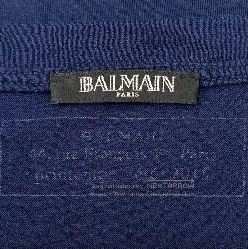 Balmain Balmain Women's Cotton Graphic T-Shirt . Size M / US 6-8 / IT 42-44 - 5 Thumbnail
