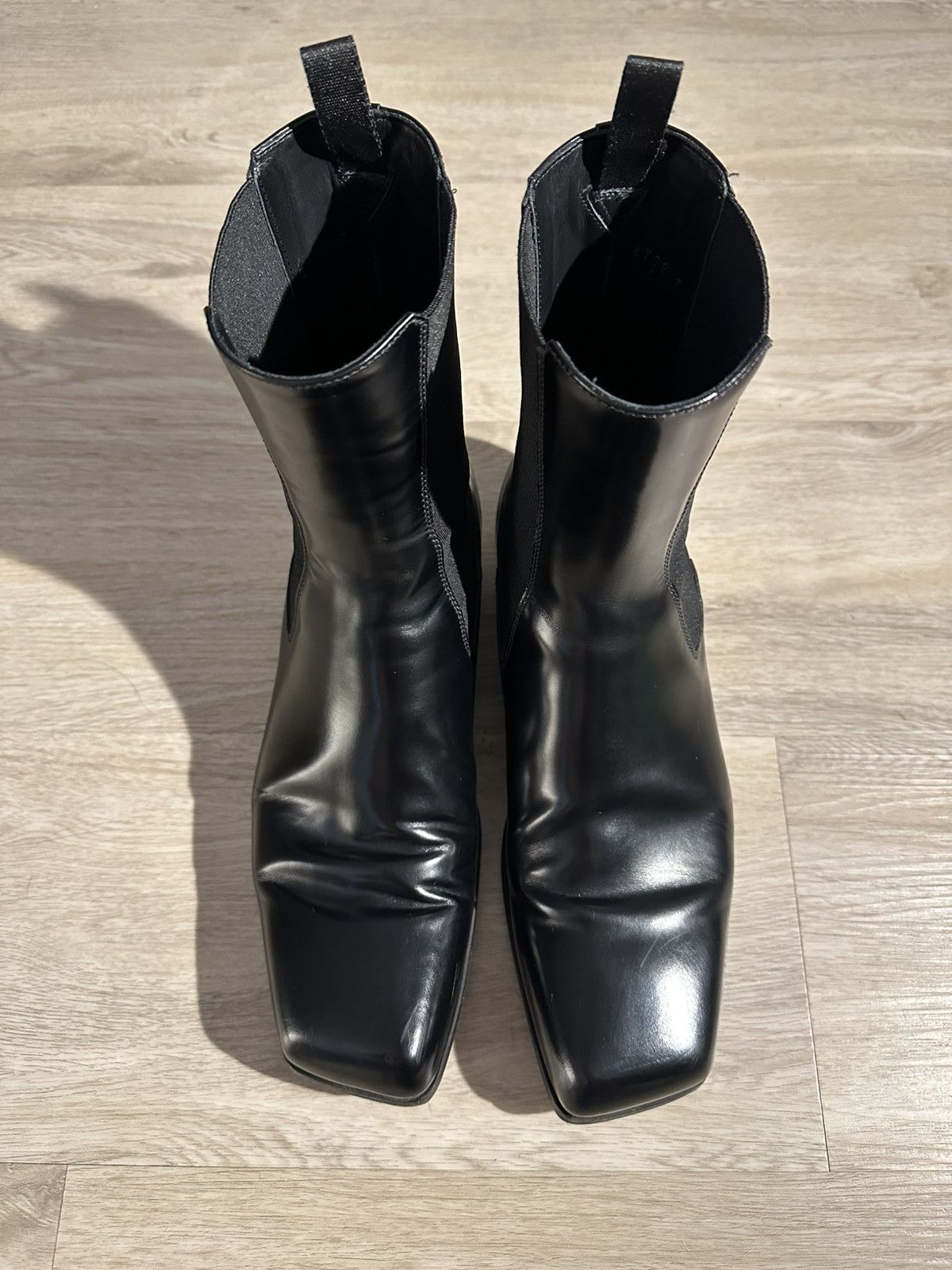 PRADA SPORTS archive スクエアチャッカブーツ　ブラック　6 PRADA SPORTS archive スクエアチャッカブーツ ブラック 6