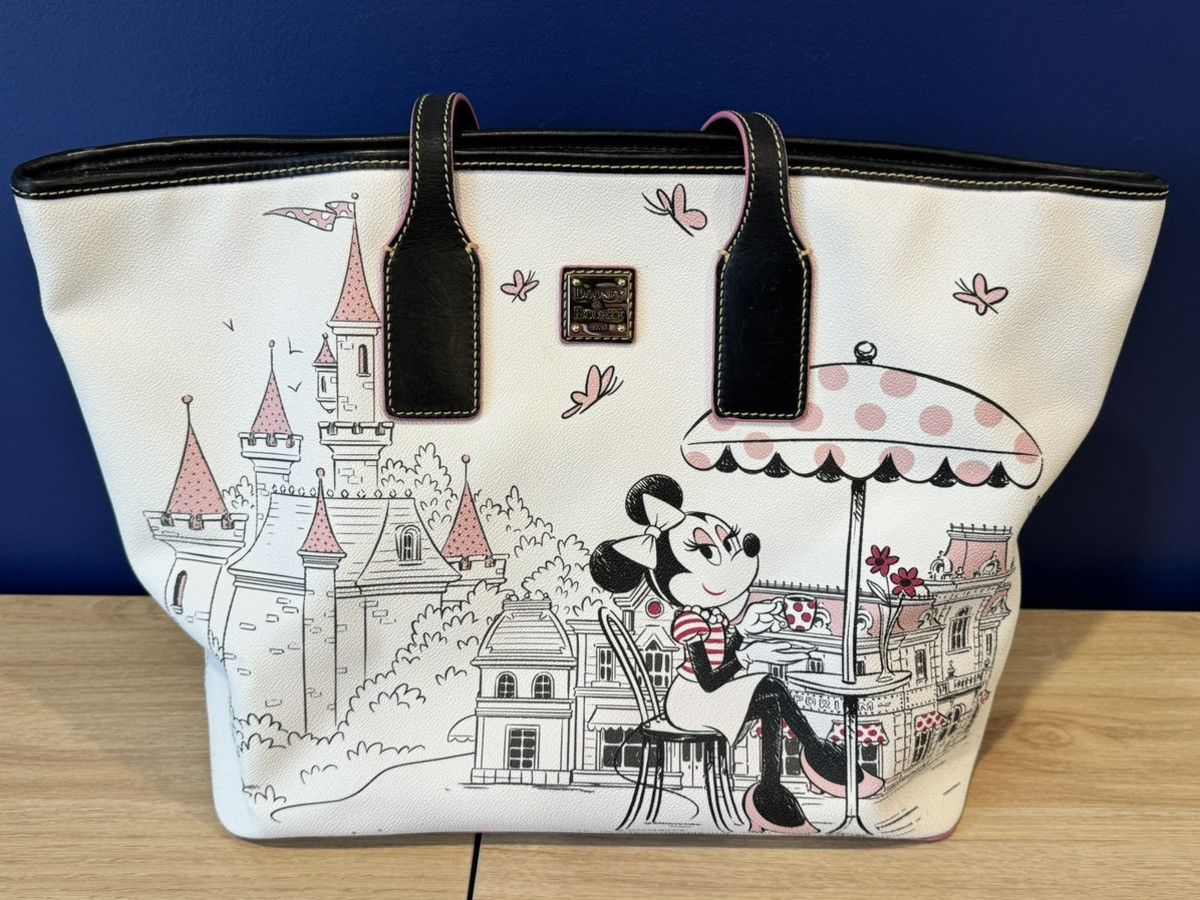 Dooney & Bourke Dooney & Bourke x Disney Minnie Mouse Paris Café Tote Bag Size ONE SIZE - 1 Thumbnail