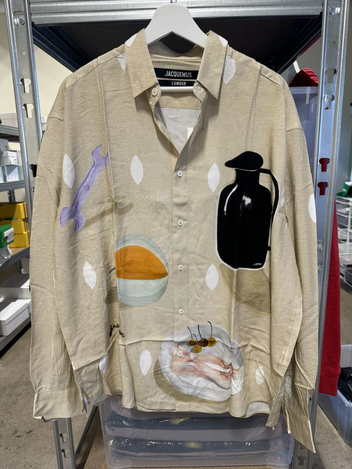 Jacquemus Jacquemus Chemise Henri Shirt NEW 750$ Size US S / EU 44-46 / 1 - 1 Thumbnail