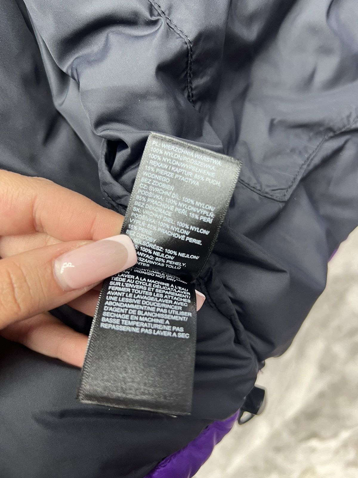 The North Face The North Face Purple Bomber Jacket Size US M / EU 48-50 / 2 - 15 Thumbnail