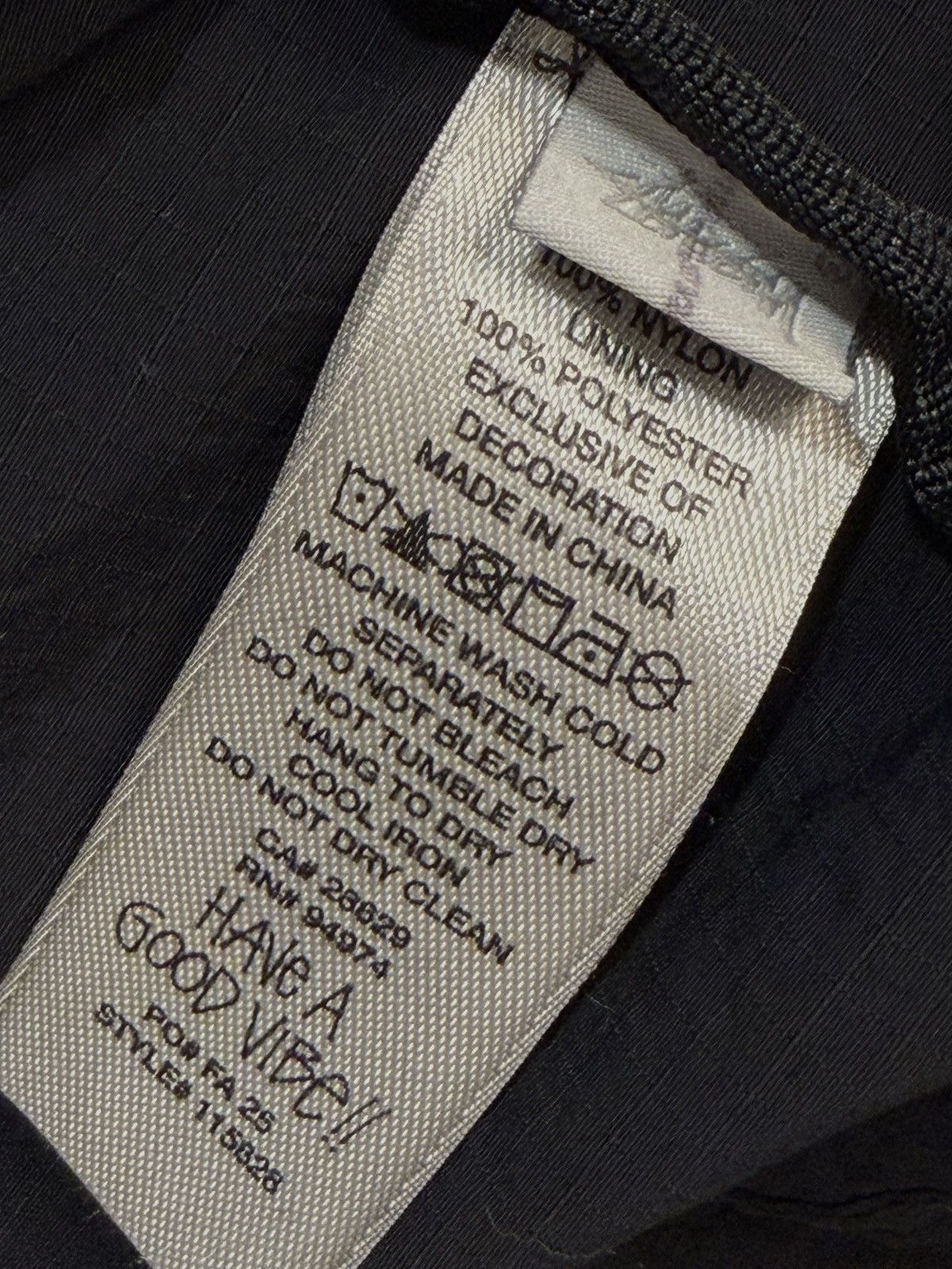 Stussy Stussy Warm-Up Jacket - Black Size US XL / EU 56 / 4 - 7 Thumbnail