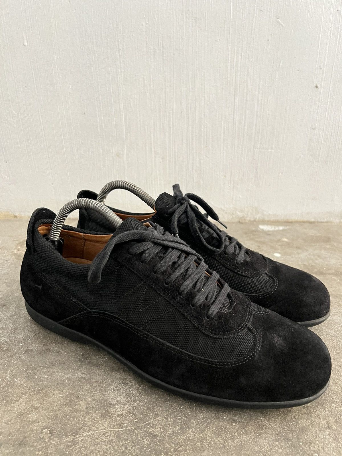 Weston 571 Suede Calfskin Lace Up Sneaker