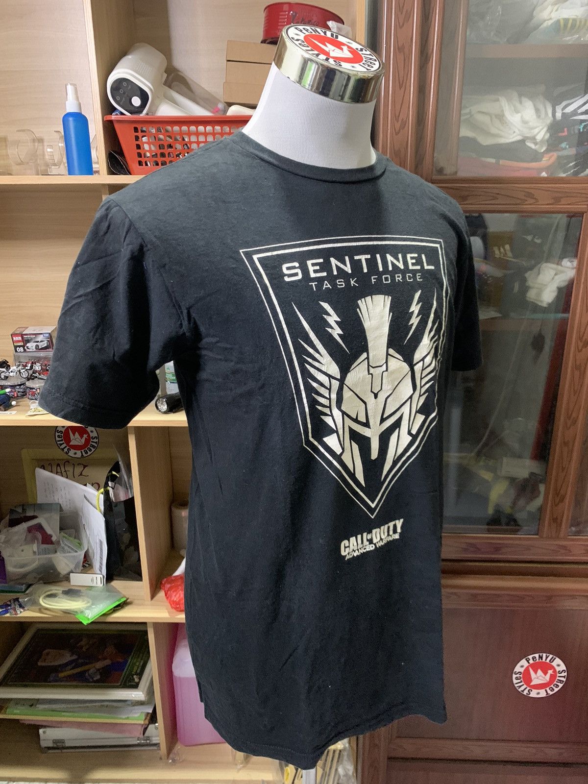 Playstation × Vintage Vintage Y2K Call of Duty Advanced Warfare Game Shirt Size US L / EU 52-54 / 3 - 5 Thumbnail