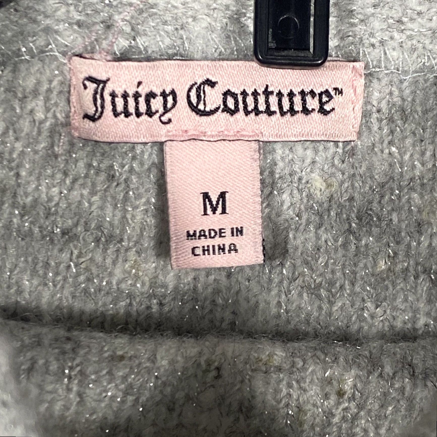 Juicy Couture Juicy Couture Pink label Acrylic Knit Mock Neck Sweater Size M Size M / US 6-8 / IT 42-44 - 5 Thumbnail