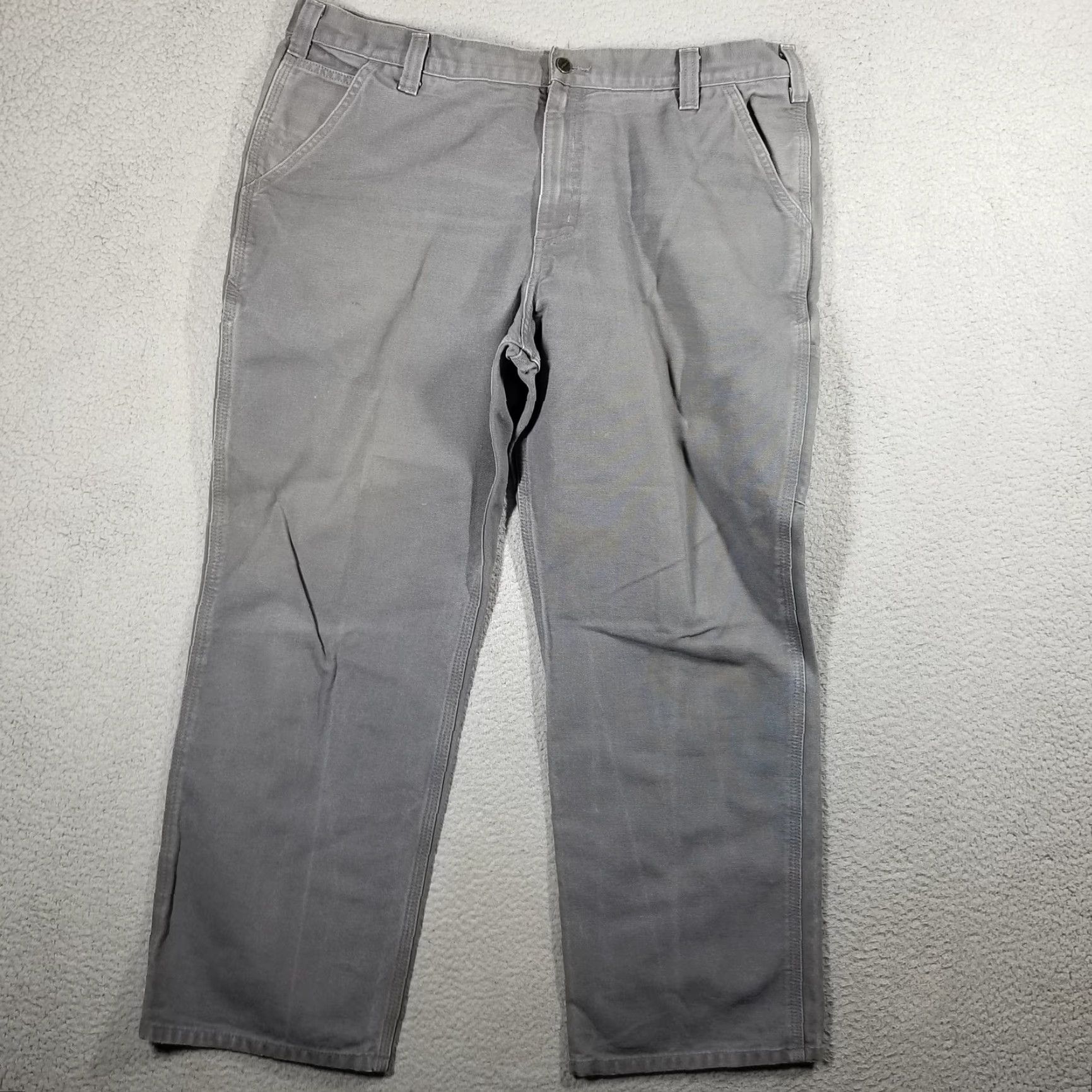 Carhartt Carhartt Pants Men 40x30 Gray Workwear Work Utility Carpenter Cotton Relaxed Fit Size US 40 / EU 56 - 3 Thumbnail
