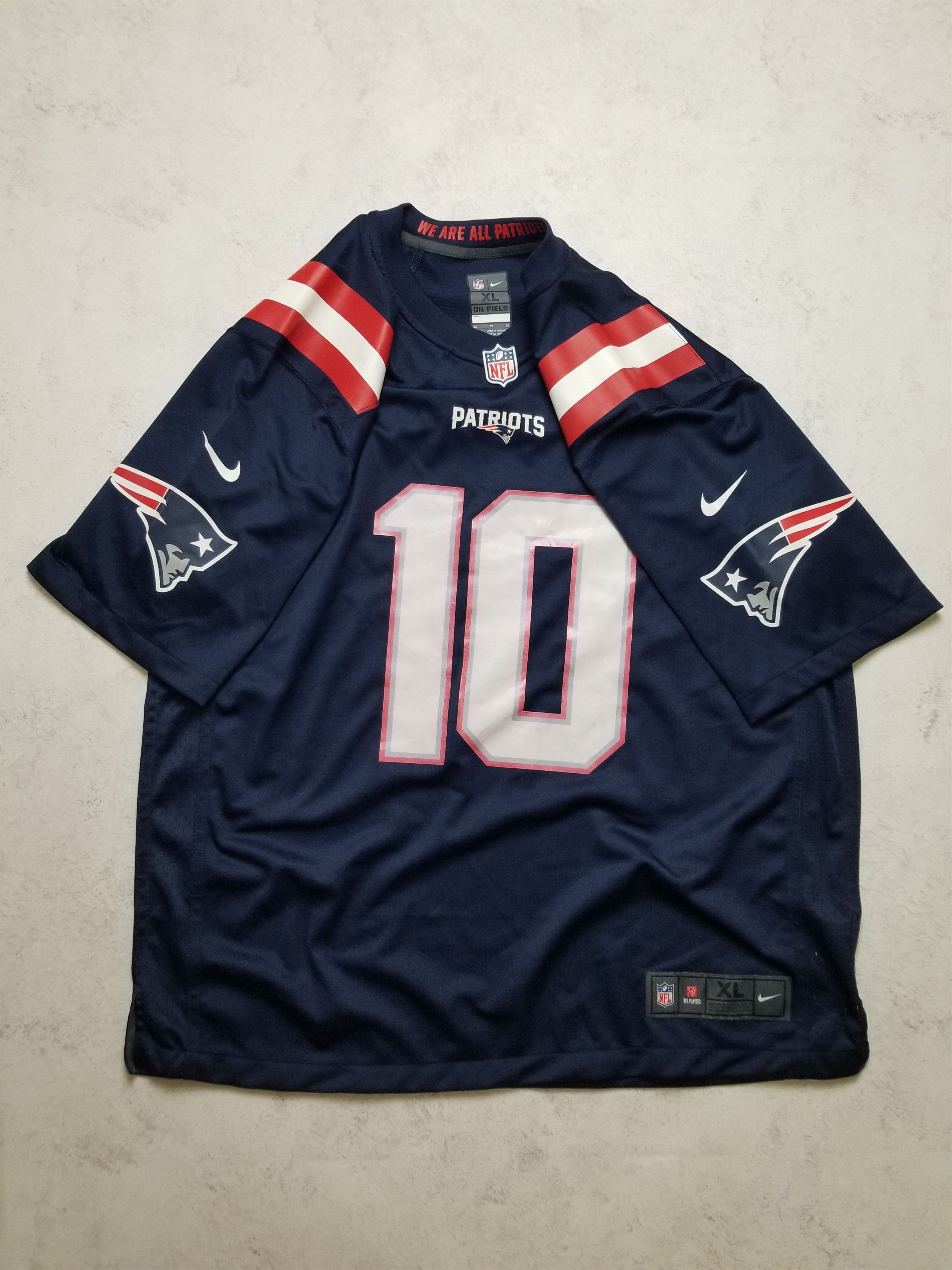 Nike Nike New England Patriots Mac Jones #10 On Field Home Jersey Size US XL / EU 56 / 4 - 6 Thumbnail