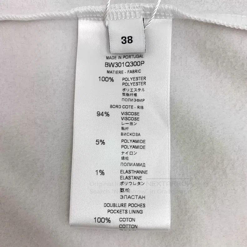 Givenchy Givenchy White Side Logo Letter Metal Logo Stand Collar Zi Size XS / US 0-2 / IT 36-38 - 6 Thumbnail