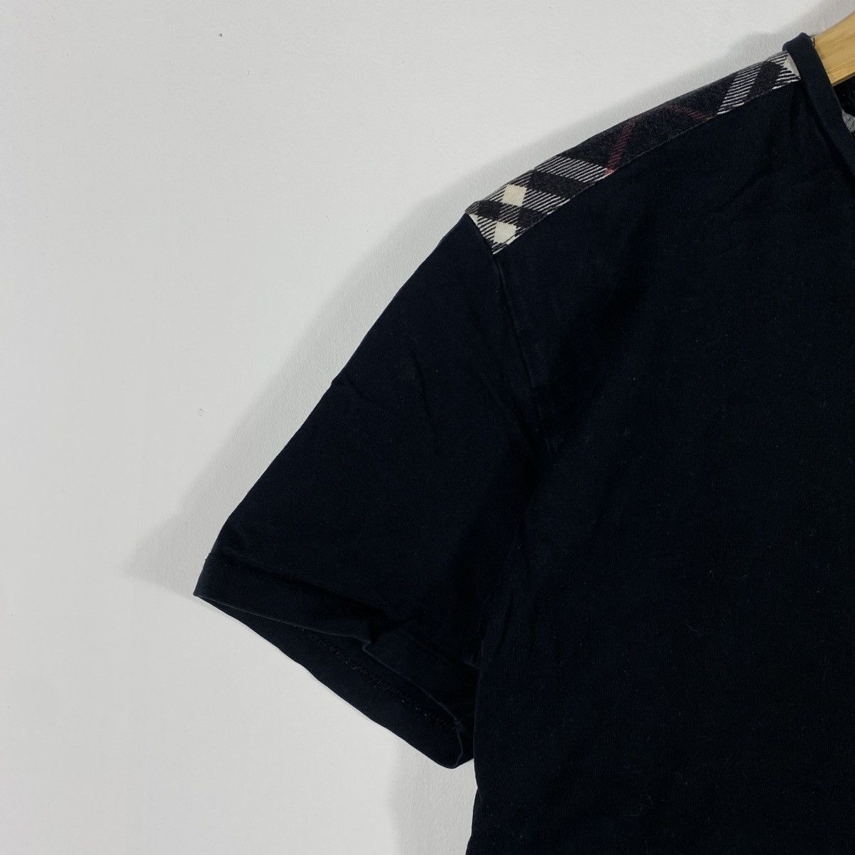 Burberry Vintage BURBERRY Black Label Small Embroidery Logo Tee Shirt Size S / US 4 / IT 40 - 3 Thumbnail