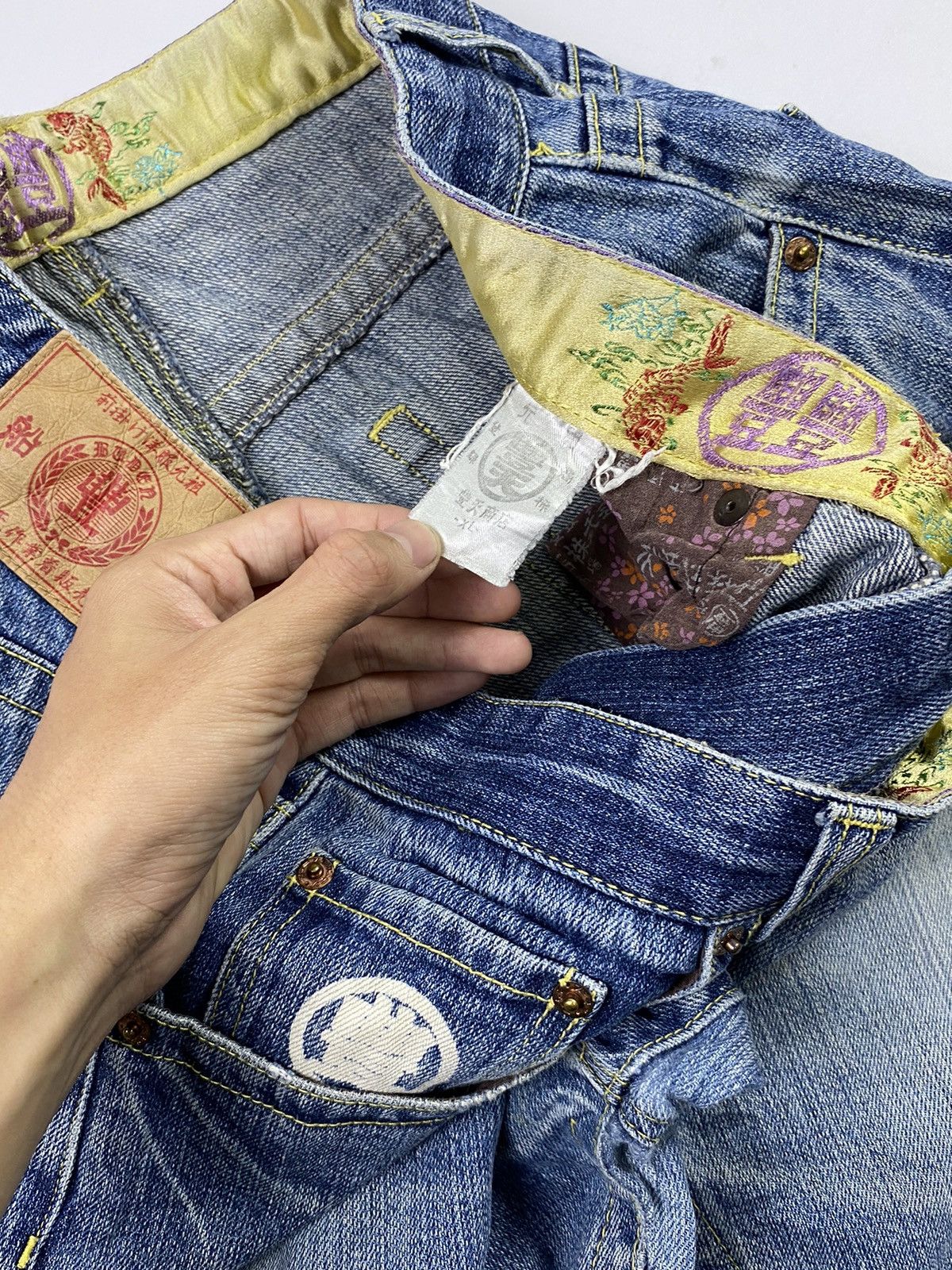 If Six Was Nine × Japanese Brand × Jean japanese brand pig jeans pant Size US 34 / EU 50 - 4 Thumbnail