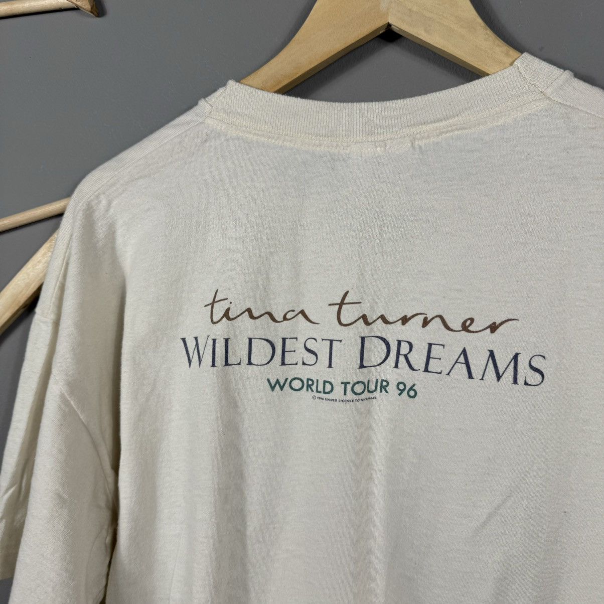 Band Tees Vintage 1996 Tina Turner Wildest Dreams World Tour T-shirt Size US XL / EU 56 / 4 - 7 Thumbnail