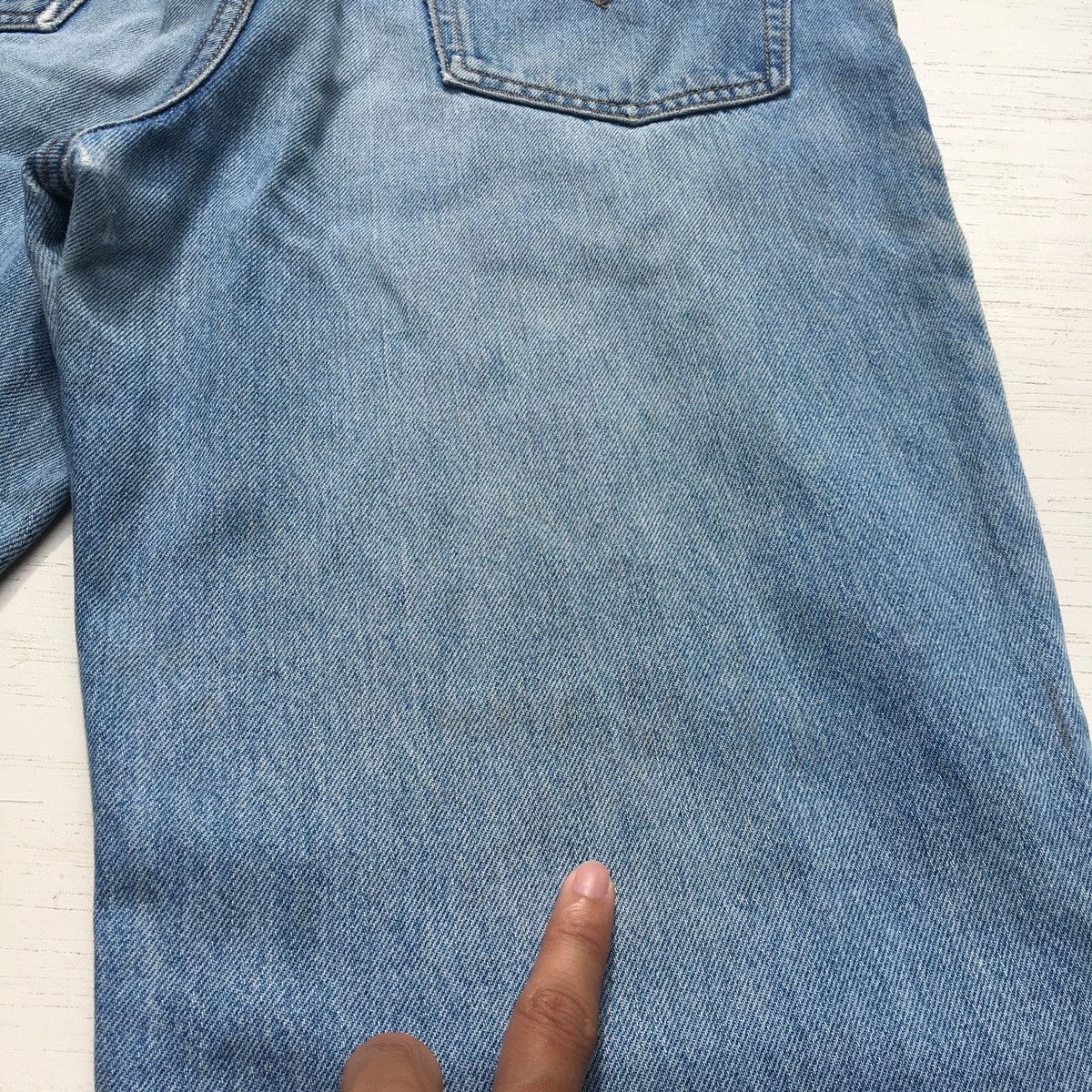 Levi's × Vintage 90s Vintage Levis 515 Jeans Distressed Grunge Size US 35 - 25 Thumbnail
