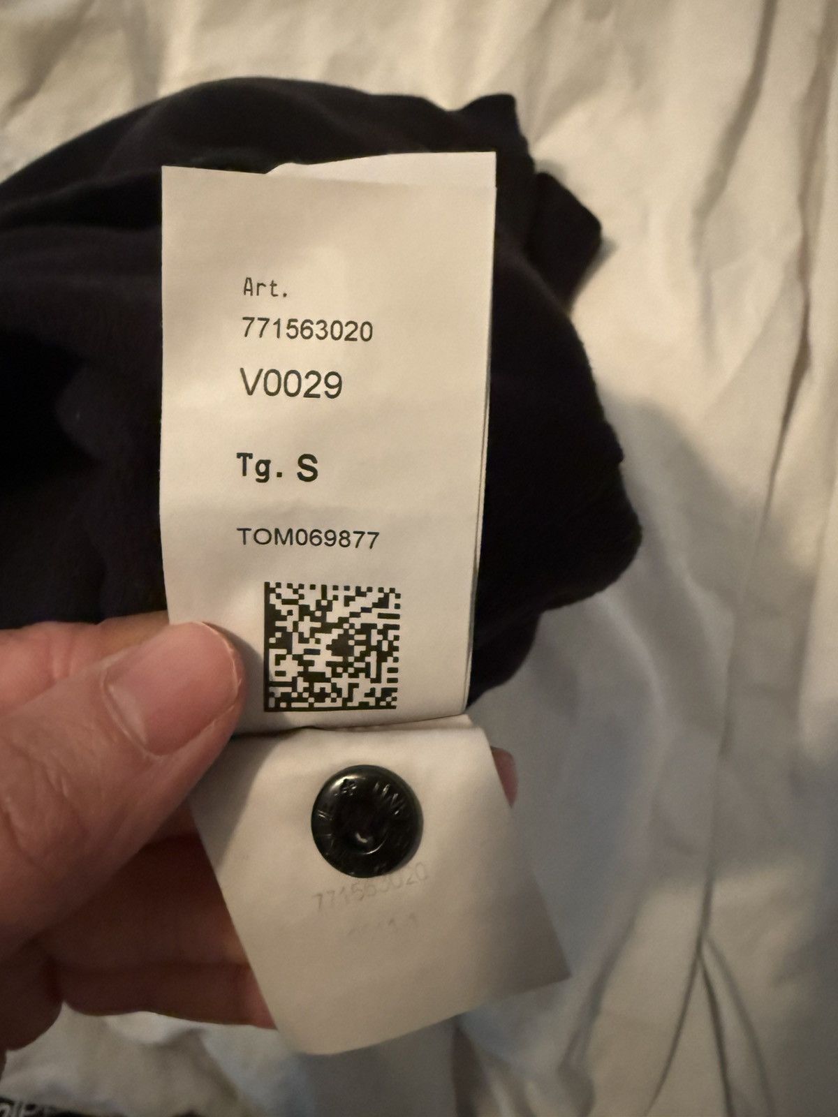 Stone Island Stone Island black cotton crew small Size US S / EU 44-46 / 1 - 9 Thumbnail