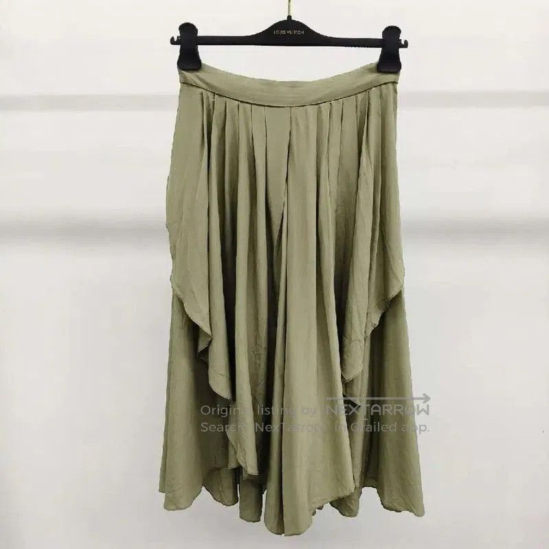 Other Balmain Light Green Pleated Women's Skirt . Size 28" / US 6 / IT 42 - 2 Thumbnail