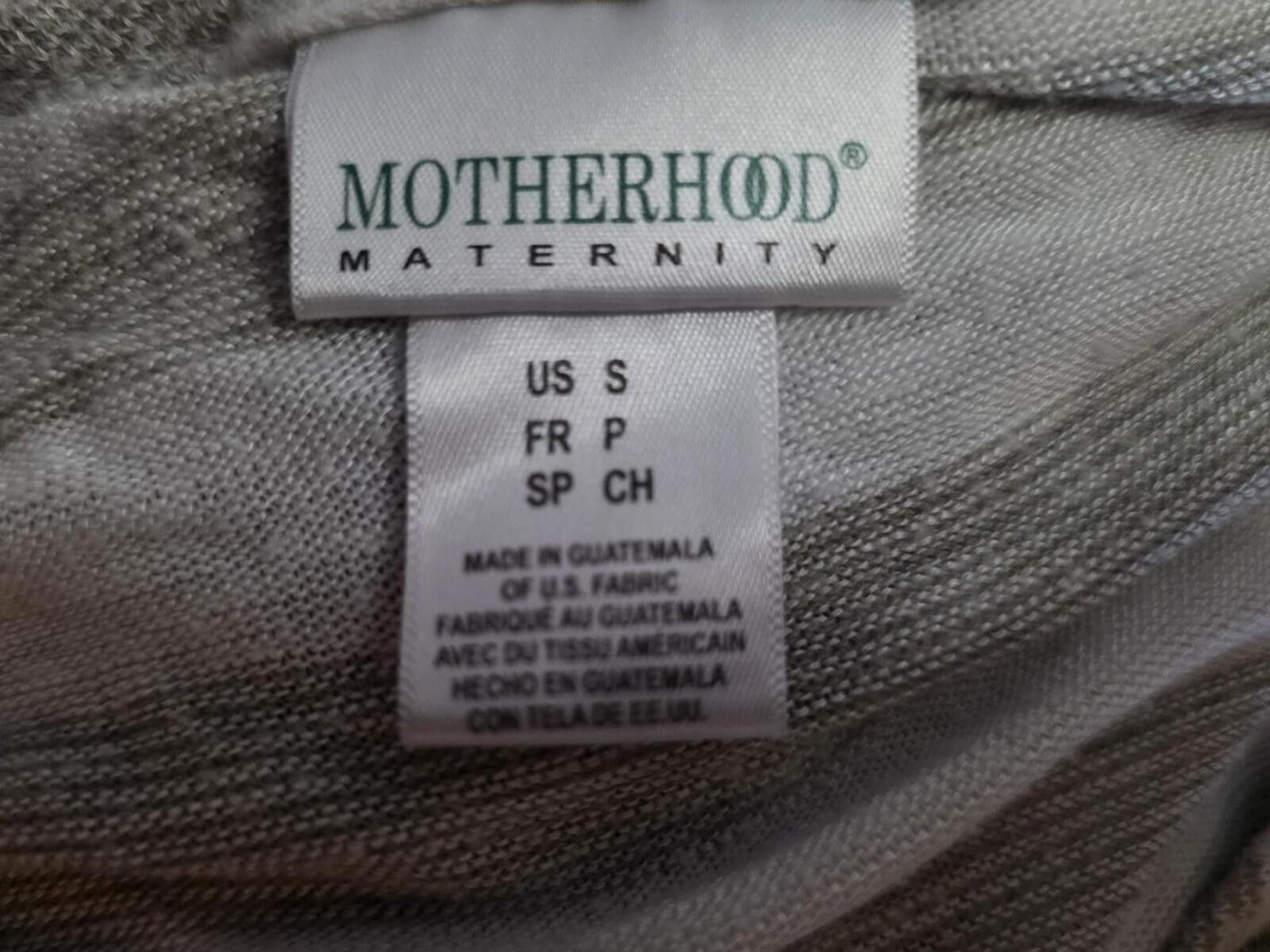 Other 2 Motherhood Maternity Long Sleeve Gray Tops Shirts Sz Small Size S / US 4 / IT 40 - 4 Thumbnail