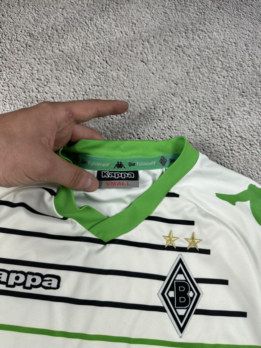 Kappa × Vintage BORUSSIA MONCHENGLADBACH 2013-14 AWAY SOCCER JERSEY KAPPA Size US S / EU 44-46 / 1 - 8 Thumbnail