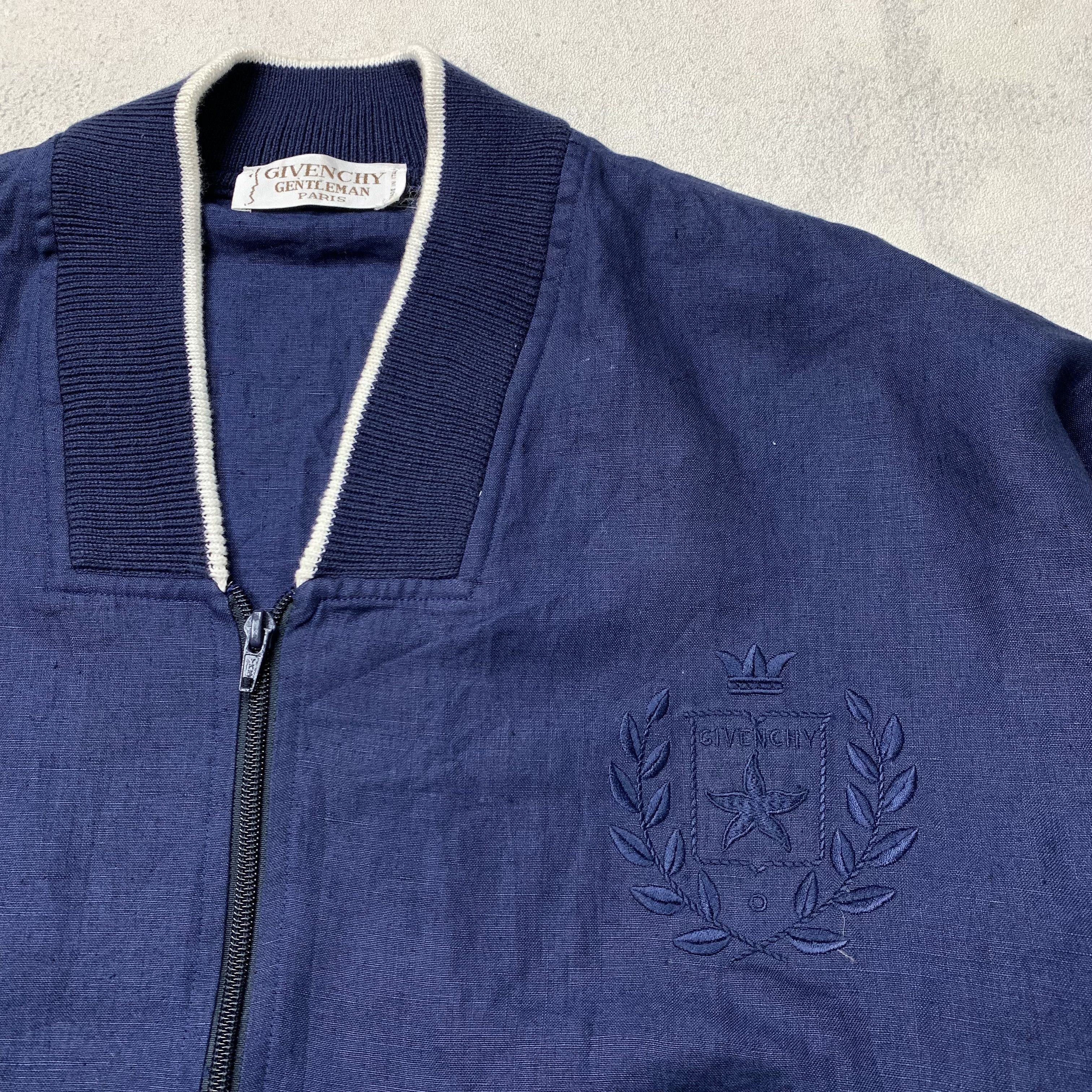 Givenchy Vintage 90s Givenchy Linen Jacket Size US M / EU 48-50 / 2 - 5 Thumbnail