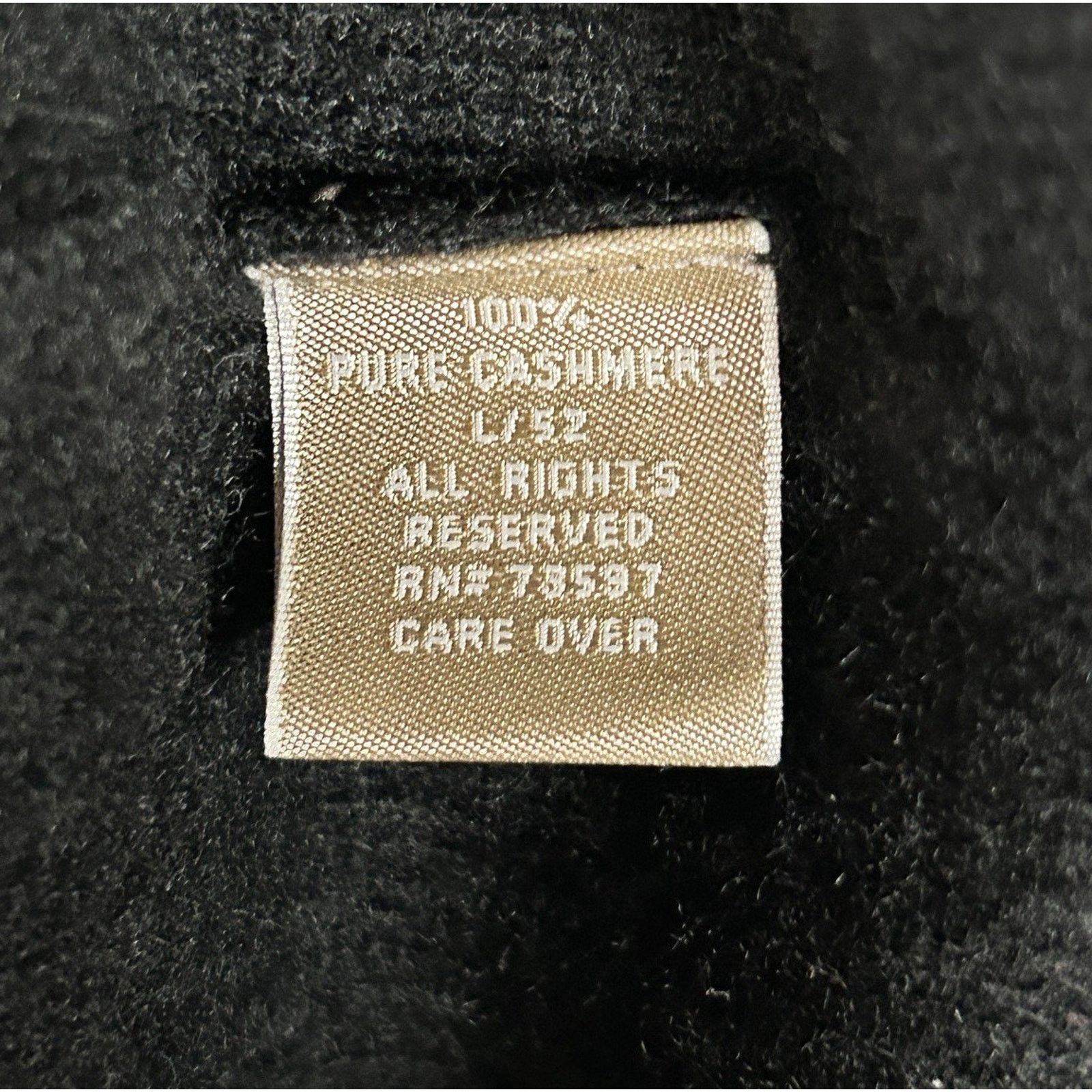 Raffi Raffi Cashmere Sweater Men’s Pullover 1/4 Zip Black Large Size US L / EU 52-54 / 3 - 7 Thumbnail