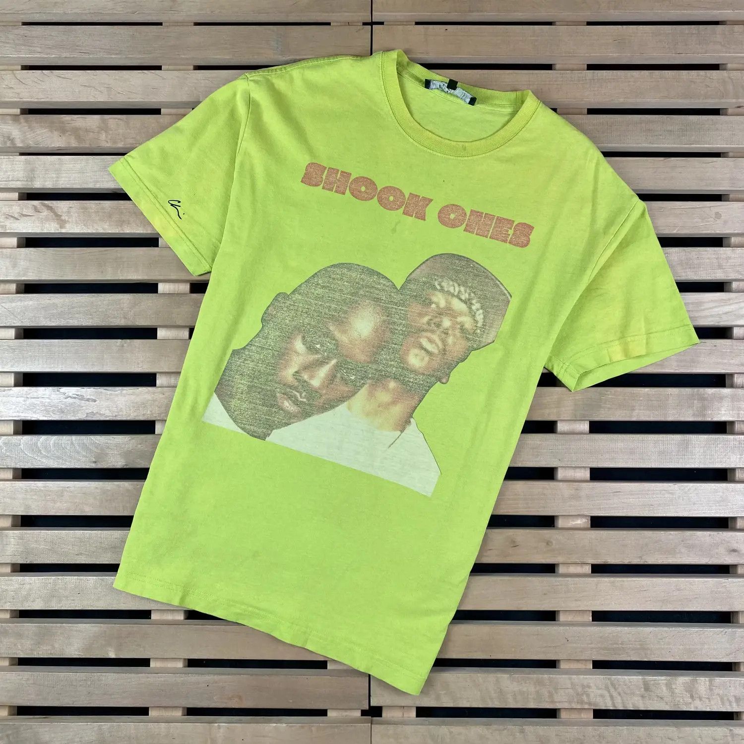 Band Tees × Vintage Mens T Shirt Shook Ones Size S Size US S / EU 44-46 / 1 - 1 Thumbnail