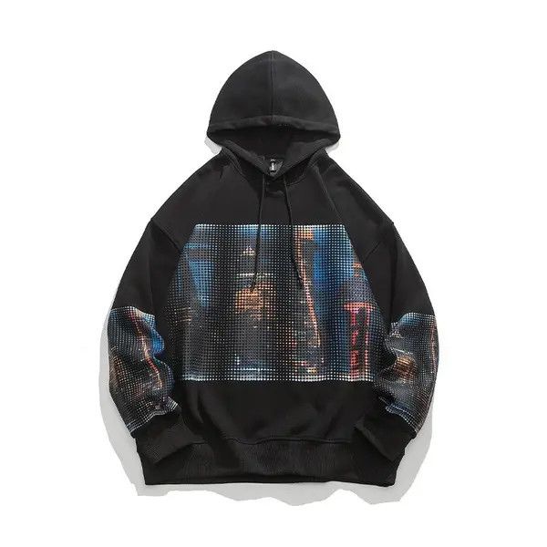 VIBE Skyscraper Skyline Graphic Hoodie Size US M / EU 48-50 / 2 - 5 Thumbnail