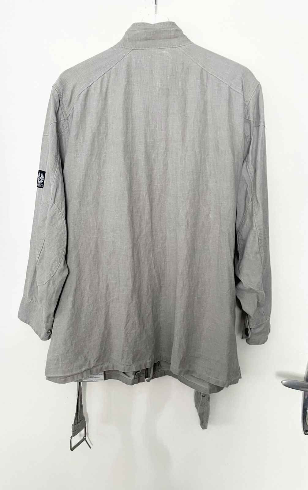 Belstaff × Vintage Belstaff grey linen jacket Size US M / EU 48-50 / 2 - 2 Thumbnail