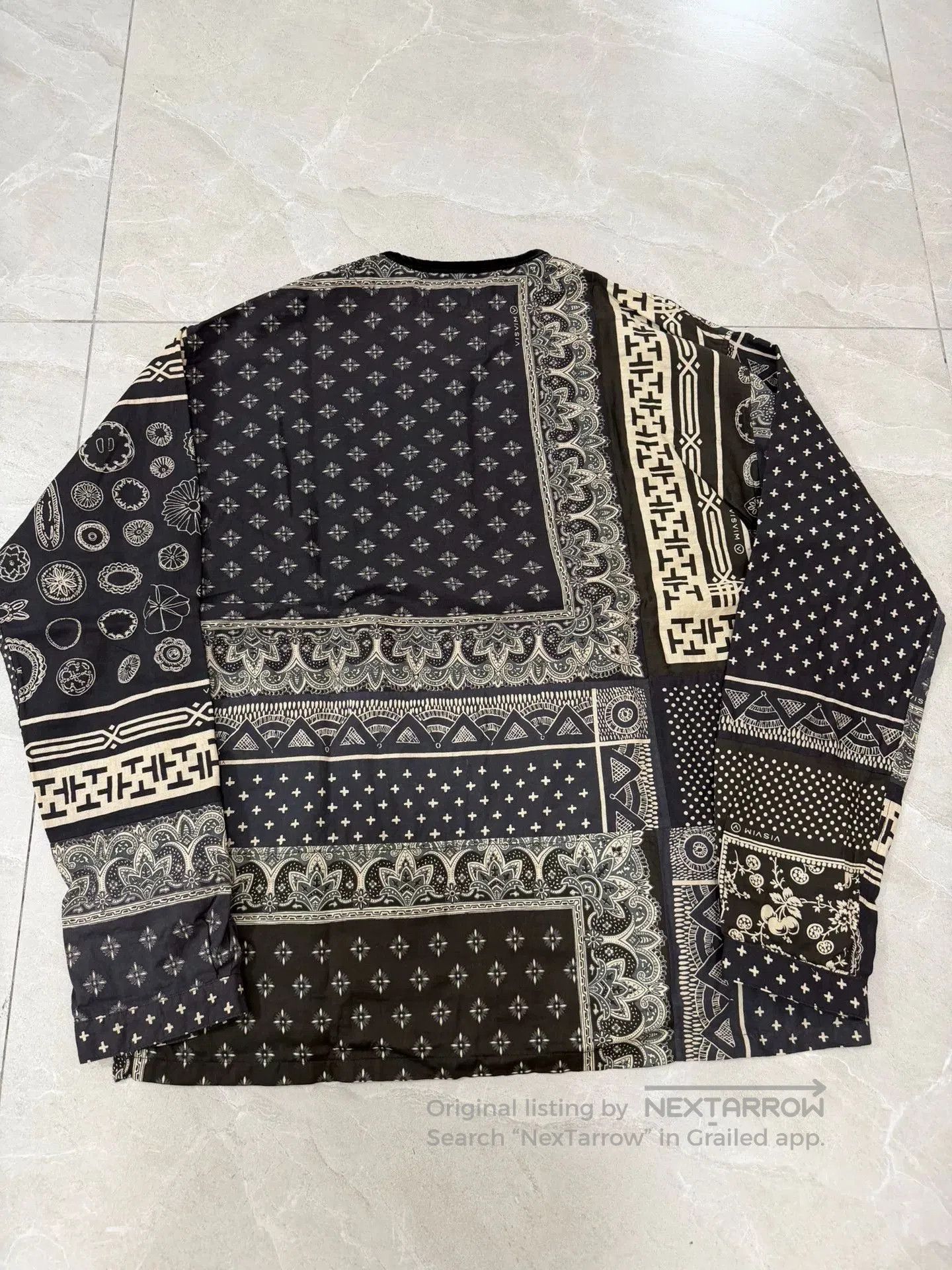 Visvim VISVIM 19SS ICT TUNIC P.O. Black Paisley. Size US M / EU 48-50 / 2 - 7 Thumbnail