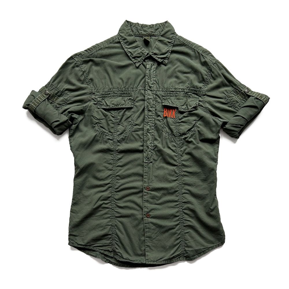 Dirk Bikkembergs Dirk Bikkembergs, Elasticated Gathered Shirt Size US L / EU 52-54 / 3 - 2 Thumbnail